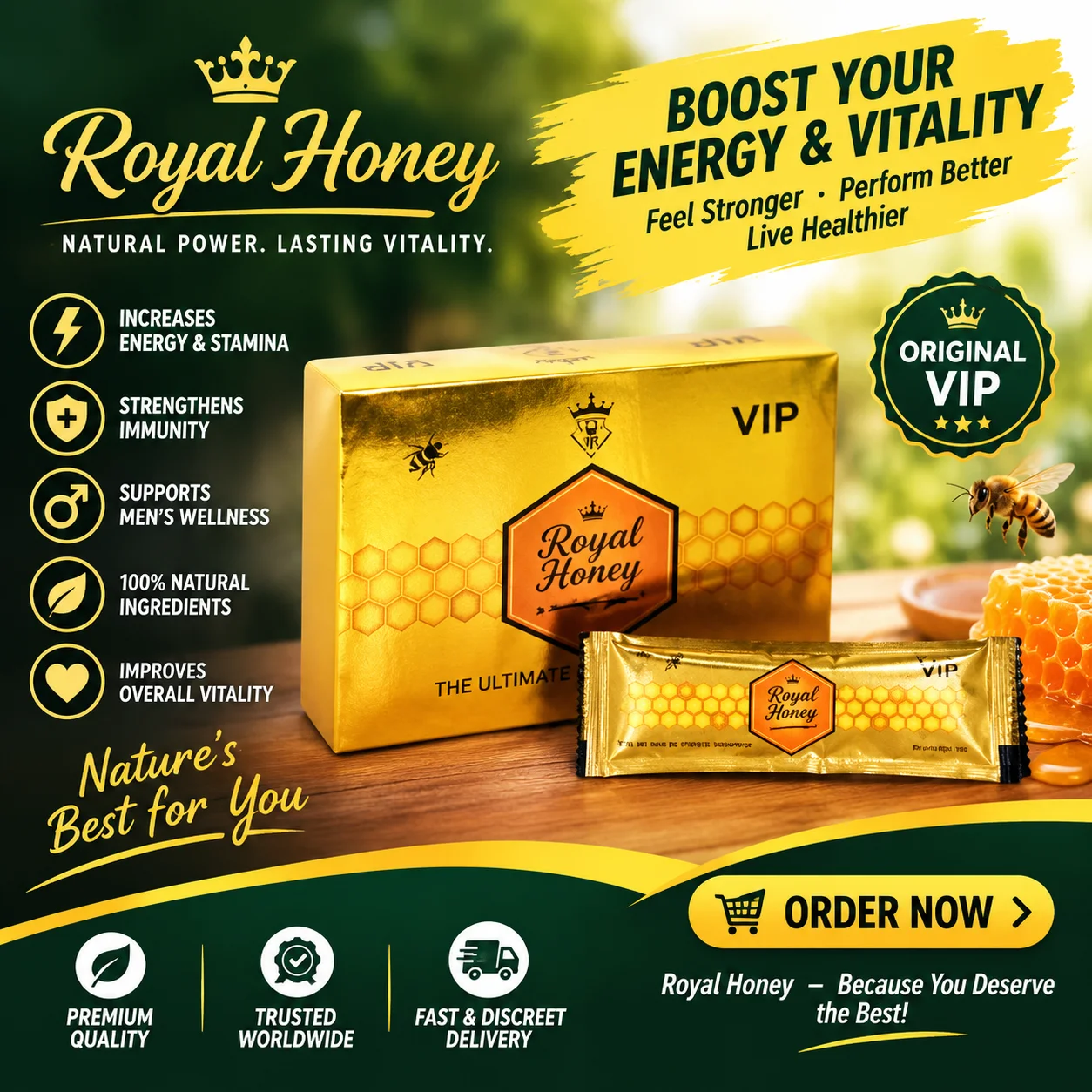 VIP RoYAL HONEY FOR MEN · photo 1