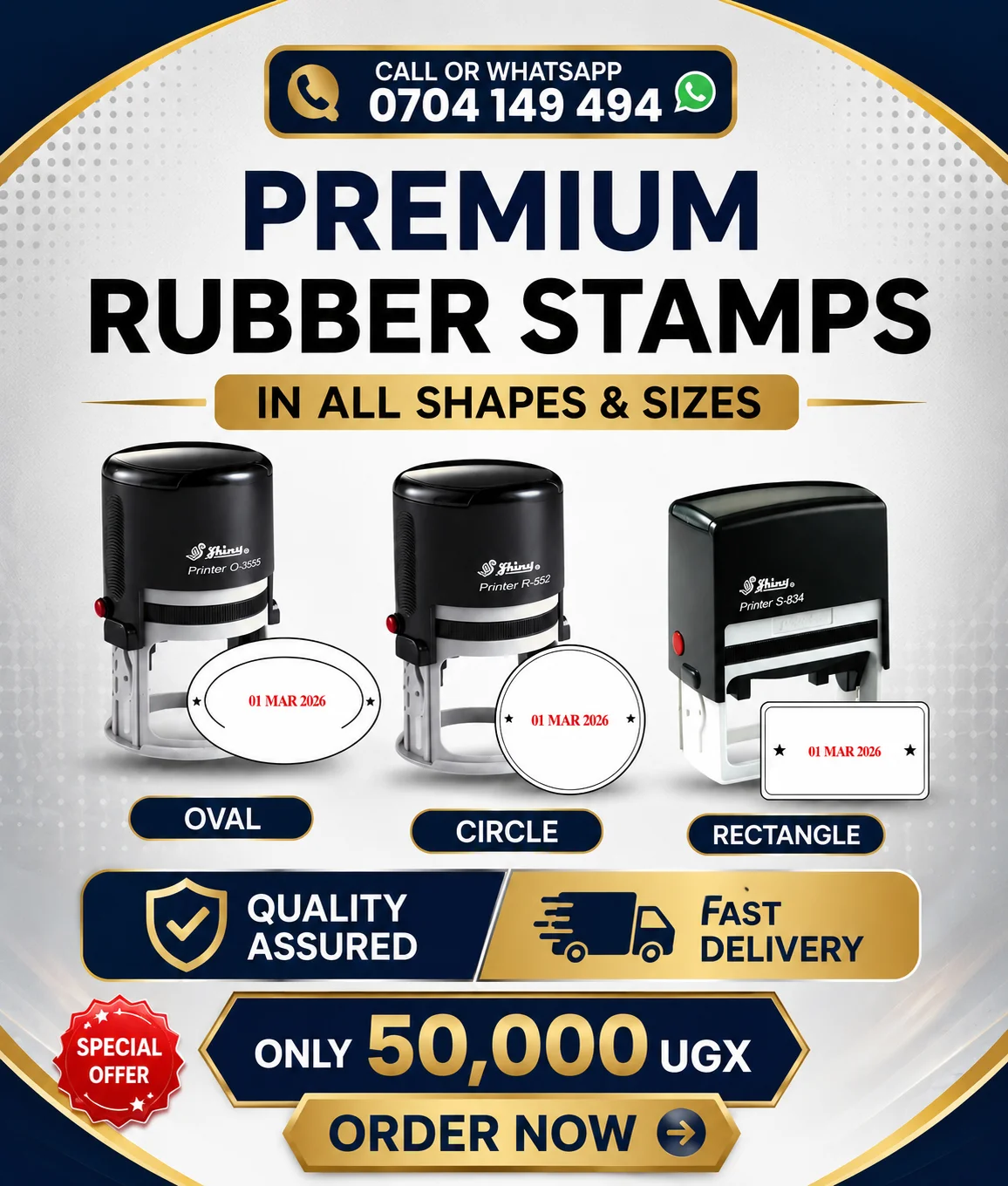 Rubber Stamps (Self Inking) · photo 1